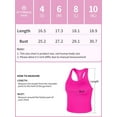 thumbnail image 2 of Attraco Women Sports Tops Workout Crop Top with Built in Bra U Neck Ribbed Seamless Yoga Tank Tight Fit, 2 of 7
