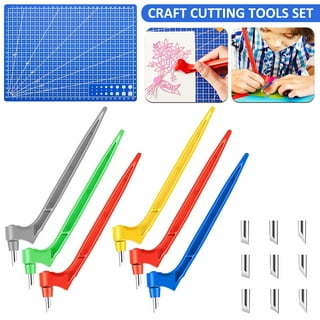 4 Sets of Craft Cutting Tools Scrapbook Tool Set Scrapbooking Tools Kit  Cutter Tool Case