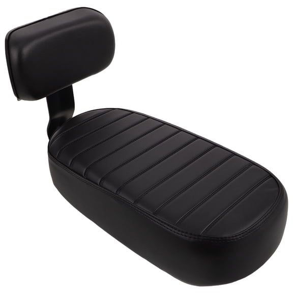 PAMINGONO Rear Bike Seat Cushion Black with Shock Absorption Easy to Clean