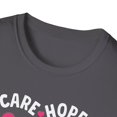 thumbnail image 3 of Hope Support Love Breast Cancer Awareness Month Pink Ribbon TShirt, 3 of 4