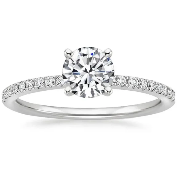 New Simple Simulation Zircon Ring Is Asking for Wedding Jewelry