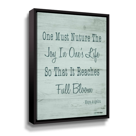 Nurturelll Gallery Wrapped Floater-framed Canvas