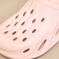 thumbnail image 5 of Zuecos para mujer, sandalias informales de verano de EVA, zapatos ligeros para exterior, zapatos de playa con suela gruesa antideslizante, zapatos de jardín para parejas, 5 of 5