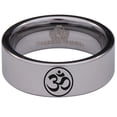 thumbnail image 2 of Aum Tungsten Carbide Ring, 2 of 9