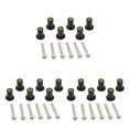 thumbnail image 4 of Soidarity Keep Diving Pack de 6 kits de tuercas de goma M5, acero inoxidable 304, latón, KK-A16B, suministros de tornillos para kayak, canoa, botes de Type1 NO1 Soidarity CBP188882, 4 of 6