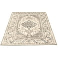 thumbnail image 3 of eCarpetGallery Modern Living Room Area Rug, 5'3" x 7'3", Grey, Amelia, 3 of 9