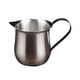 thumbnail image 1 of EeaseMX Jarra de leche de acero inoxidable de 90 ml, jarra para café, jarra para leche, utensilios de cocina para el hogar y restaurante (tamaño pequeño, 3 oz, plata), 1 of 7