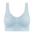 thumbnail image 6 of Mgmyaa Women's Wirefree Seamless Sports Bra Comfort Support Bralette Everyday Yoga Wear T-Shirt Light Push Up Design Breathable Lifting Soft Full, 6 of 6
