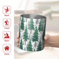thumbnail image 5 of 12oz Coffee Tumblers Green Christmas Tree Pattern Stainless Steel Vacuum Insulated Travel Tumbler Coffee Cups Mug with Lid and Straw with Cleaning Brush for Cold & Hot Drinks, 5 of 5