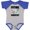Baseball Heather and Royal, variant on Inktastic Future Scientist Boys or Girls Baby Bodysuit