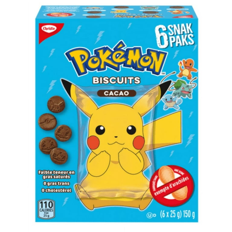 Christie Pokemon Cocoa Snack Packs 150g - Walmart.com