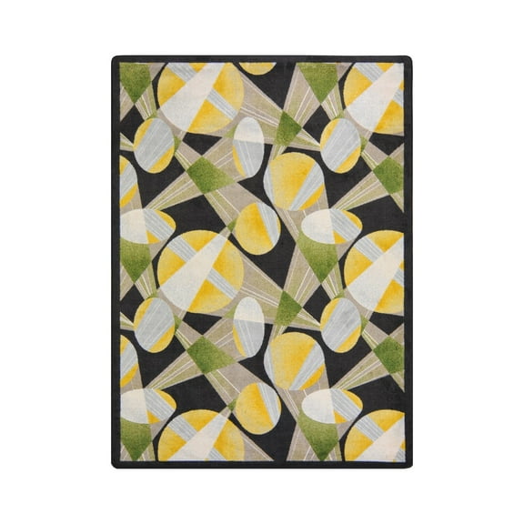 Searchlight 7'8" x 10'9" Area Rug In Color Brown