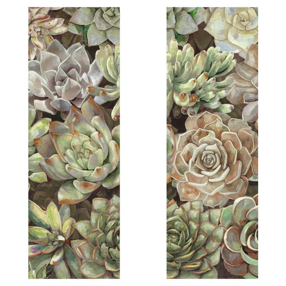 Desert Garden Panel I & II by Dixon Design Group Wrapped Canvas Painting Print Set of 2