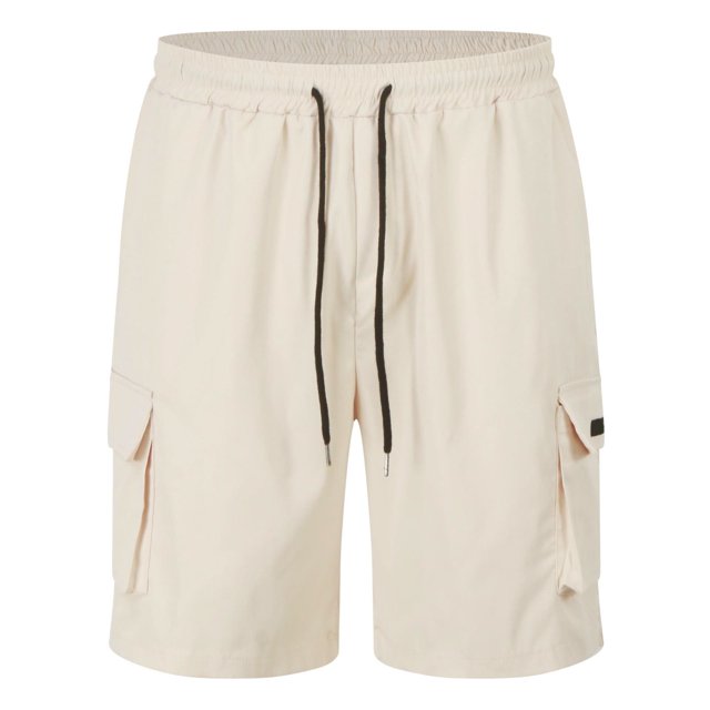 Ediodpoh Drawstring Belted Pocket Cargo Shorts for Men Mens Shorts Khaki XL