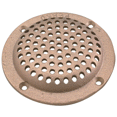 thumbnail image 1 of Perko 6" Round Bronze Strainer MADE IN THE USA, 1 of 2