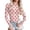 Pink, variant on Mesh Bodysuit for Women Womens Bodysuits Valentine Heart Print Turtleneck Long Sleeve Body Suit Slim Fit Ruched One Piece Fall Outfits Slim Fit Blouses Bodycon Sheer Blouse Clubwear