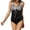 White, variant on Vedolay Womens Plus Size Swimsuit Women Cutout One Piece Swimsuits Tummy Control High Waisted Halter Front Tie Knot Bathing Suit,Gray XL