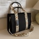 thumbnail image 3 of Bolso bandolera elegante de lona para mujer bolso Hobo elegante con correa ajustable de gran capacidad, 3 of 9