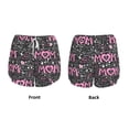 thumbnail image 4 of Disketp Lovely Mom Ever Print Women's Shorts Workout Shorts for Athletic Gym Running Shorts with Phone Pockets Large, 4 of 8