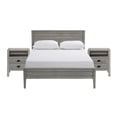 thumbnail image 2 of Alaterre Furniture Windsor 3-Piece Set with Panel Full Bed and 2 Nightstands, Driftwood Gray, 2 of 3
