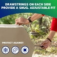 thumbnail image 6 of Yardstash Heavy Duty Waterproof Deck Box Cover Protects From Outdoor Rain Wind And Snow, XL, Tan, 6 of 9