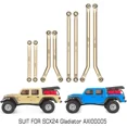 thumbnail image 4 of High Clearance Brass Links Set for SCX24 Gladiator Dodge Power Wagon 1/24 RC Cra, 4 of 5