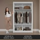 thumbnail image 5 of Ropero Closet Madesa Milano 2 Puertas 2 Espejos BB, 5 of 5