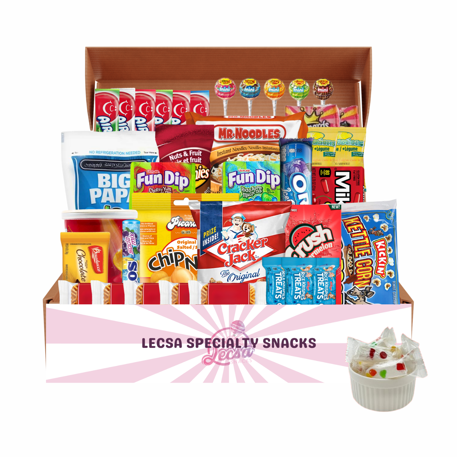 Snack Care Package – 45-Piece Variety Pack for Kids & Adults | Chips ...