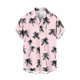 thumbnail image 1 of Camisetas de Lino para Hombres Vintage Bowling Manga Corta Cuello Cubano, Retro Playa Y Verano Hombre Manga Corta Botón Abajo Camisetas, 1 of 8