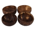 thumbnail image 2 of 4 cuencos de cáscara de coco para servir alimentos, cuencos pequeños de coco, cuencos creativos para almacenar refrigerios, cuencos grandes, 2 of 7