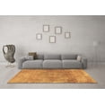 thumbnail image 3 of Ahgly Company Indoor Round Persian Brown Traditional Area Rugs, 5' Round, 3 of 4