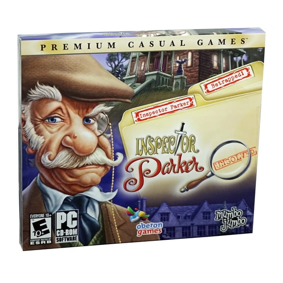 Inspector Parker Mystery Bundle Pack PC CDRom - Pack Contains 2 Games