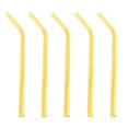 thumbnail image 4 of Reusable Glass Straws  5Pcs Bent Glass Drinking Straws for Smoothies  Milkshakes  Juice  Blue, 4 of 7