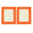 thumbnail image 1 of High-Quality 2 Pack Air Filter for Honda HRR216 HRX217 GC160 GCV190 Series, 1 of 8