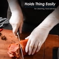 thumbnail image 3 of 100/200/500 Pack  L/XL Extra Large Vinyl PVC Disposable Gloves - Non Latex Rubber, Powder Free, Food Grade Safe Supplies, Hand Glove Dispenser Pack, 3 of 8