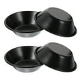 thumbnail image 5 of 8-Piece Non-Stick Mini Pie Pans Set, 5-Inch Round Deep Baking Dishes for Cakes, Tarts, Pies, Kitchen Oven Use, Black, 5 of 8