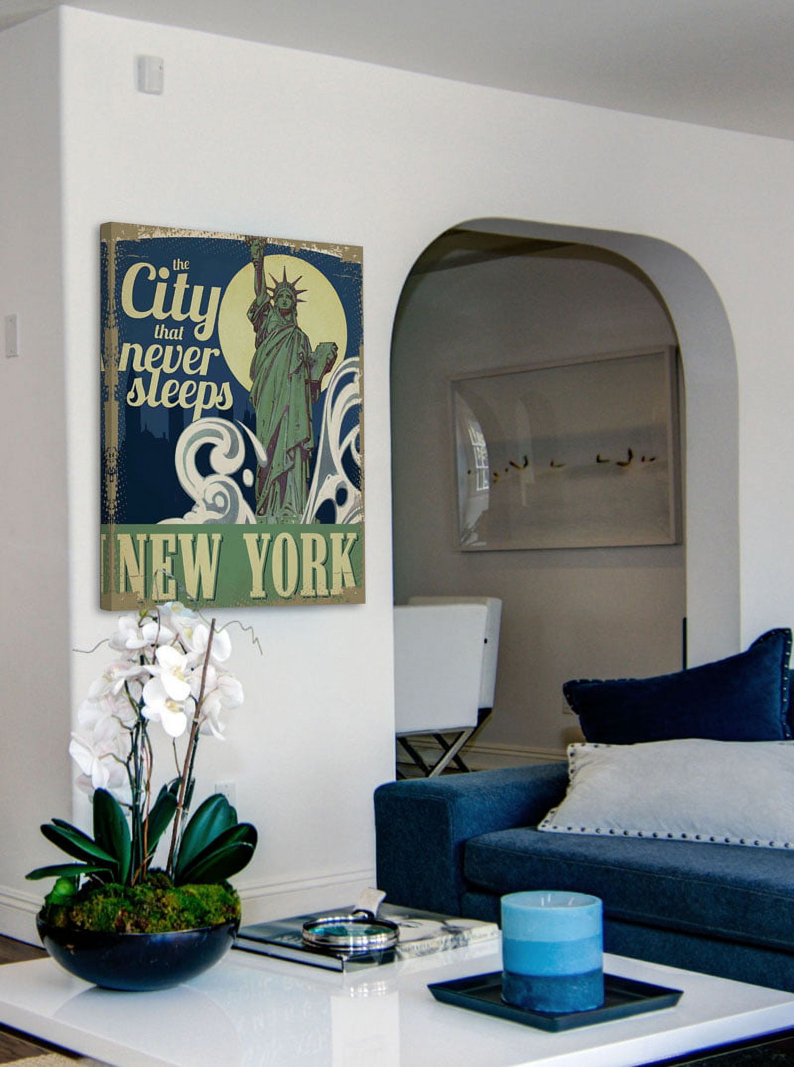 Marmont Hill "The City that Never Sleeps" Painting Print on Canvas