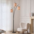 thumbnail image 1 of 210cm Floor Lamp Arc Standing Lamp for Home Office More, Black, 1 of 9