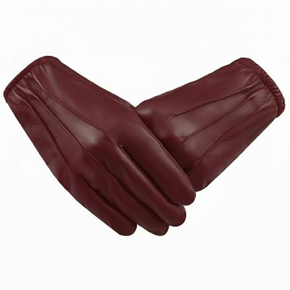 Genuine Leather Unlined Low Cut Gloves, Dress Gloves, Search Gloves, Parade Gloves For Men