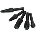 thumbnail image 4 of Woodworking File, Durable Wood Carving File Black 5PCS/Set  For Craft DIY, 4 of 8