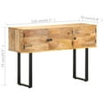 thumbnail image 5 of vidaXL Sideboard 45.7"x13.8"x29.5" Solid Mango Wood, 5 of 11