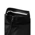 thumbnail image 4 of Stripe Edge Bomber Jacket, Men's Casual Stand Collar Zip Up Jacket For Spring Summer Outdoor, 4 of 5