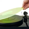 thumbnail image 5 of Alfombrilla AcríLica para Tocadiscos de 300 mm X 3 mm para FonóGrafo, Tocadiscos, Alfombrilla LP AntiestáTica de Vinilo, Almohadilla de GrabacióN para Reproductor de Discos, Verde, 5 of 5