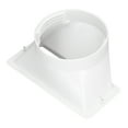 thumbnail image 1 of AC Hose Coupler, Portable AC Hose Coupler White ABS Material Connection Function  For Home, 1 of 8