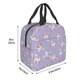 thumbnail image 3 of Balery Swan With Stars Bolsa de Almuerzo Aislada – Caja de Almuerzo con Papel de Aluminio Grueso, Mantiene la Comida Fresca por 4 Horas, 3 of 8