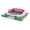 Football Stadium Model, variant on Home Decoration Collectibles Micro Mini Blocks, Football Stadium Series Model Mini Building Blocks Architecture Model Building kit Collectibles Decor