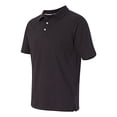 thumbnail image 2 of Hanes Mens X-Temp Sportshirt, L, Black, 2 of 3