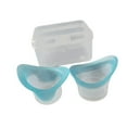 thumbnail image 1 of 2 vasos de silicona para lavado ocular. Mantén tus ojos limpios. Vasos de limpieza ocular universales. Azul, 1 of 9