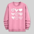 thumbnail image 5 of PNTUTB Men's Valentine's Day Fashion Print Long Sleeve Classic Crew Neck Pullover Casual Loose Comfort Sweatshirts, 5 of 6
