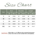 thumbnail image 2 of Women's hollowed-out V-neck blouse, elegant three-quarter sleeves, loose fit, belted waist, business casual work shirt White XXL, 2 of 4